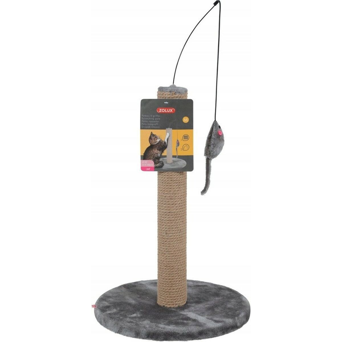 Zolux Kratzbaum Für Katzen Zolux 504048Gri Bronze Holz