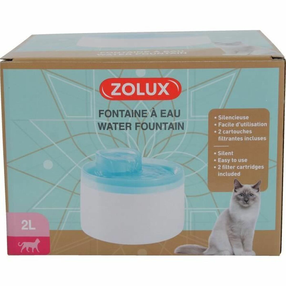 Zolux Trinkbrunnen Für Haustiere Zolux