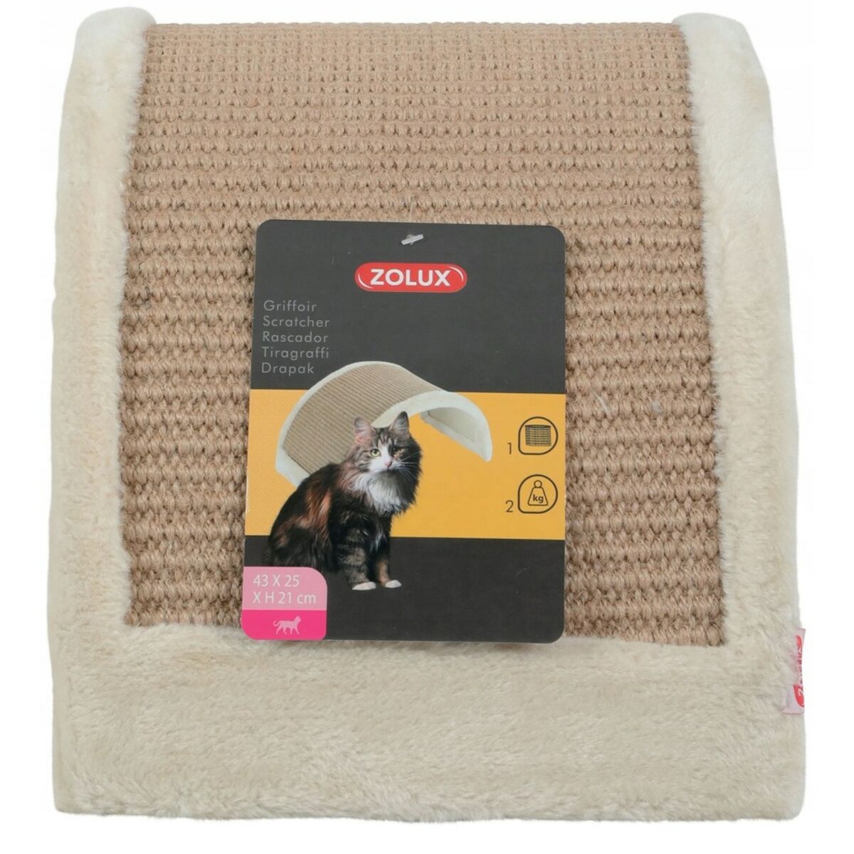 Zolux Kratzbaum Für Katzen Zolux 504044Bei Beige Sisal