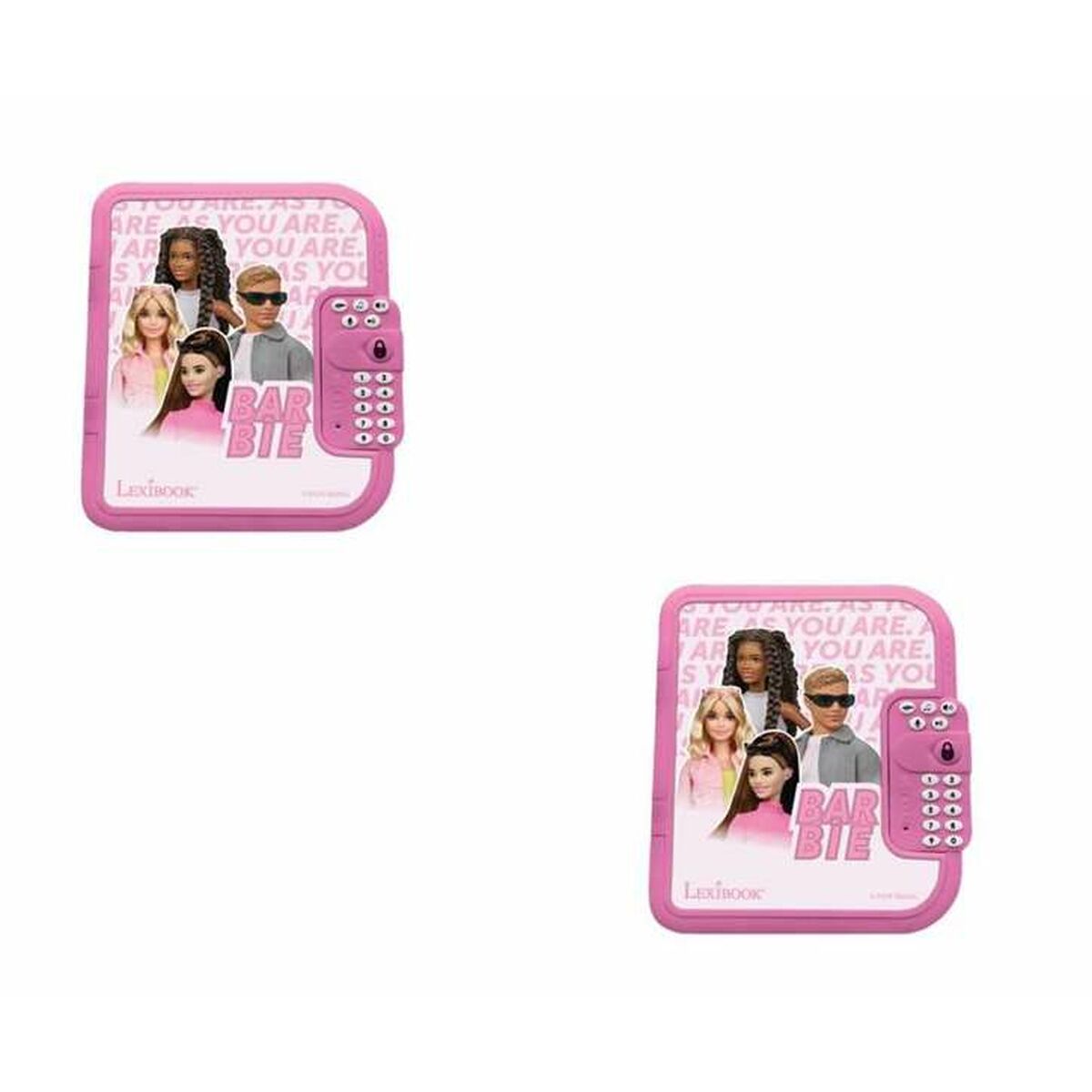 Barbie Tagebuch Mit Zubehör Barbie Kunststoff 24,1 X 6,5 X 18 Cm
