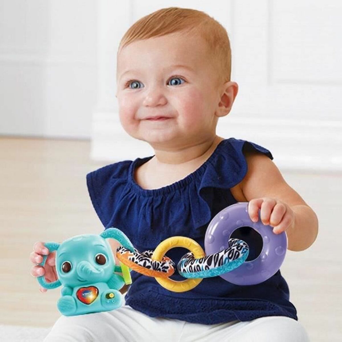 Vtech Baby Hundespielzeug Vtech Baby Nino, Éléphanteau Empilo 3 En 1