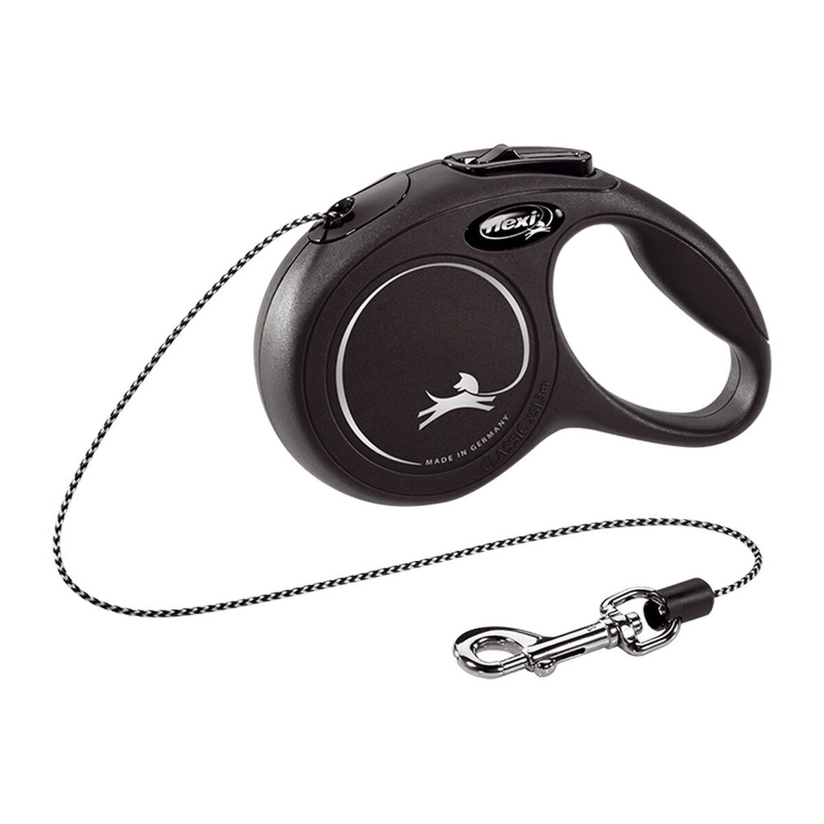 Flexi Katzenleine Flexi New Classic 3 M Schwarz Xs