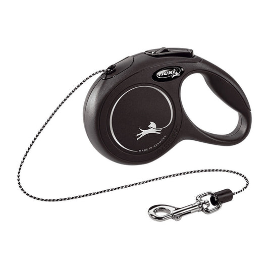 Flexi Katzenleine Flexi New Classic 3 M Schwarz Xs