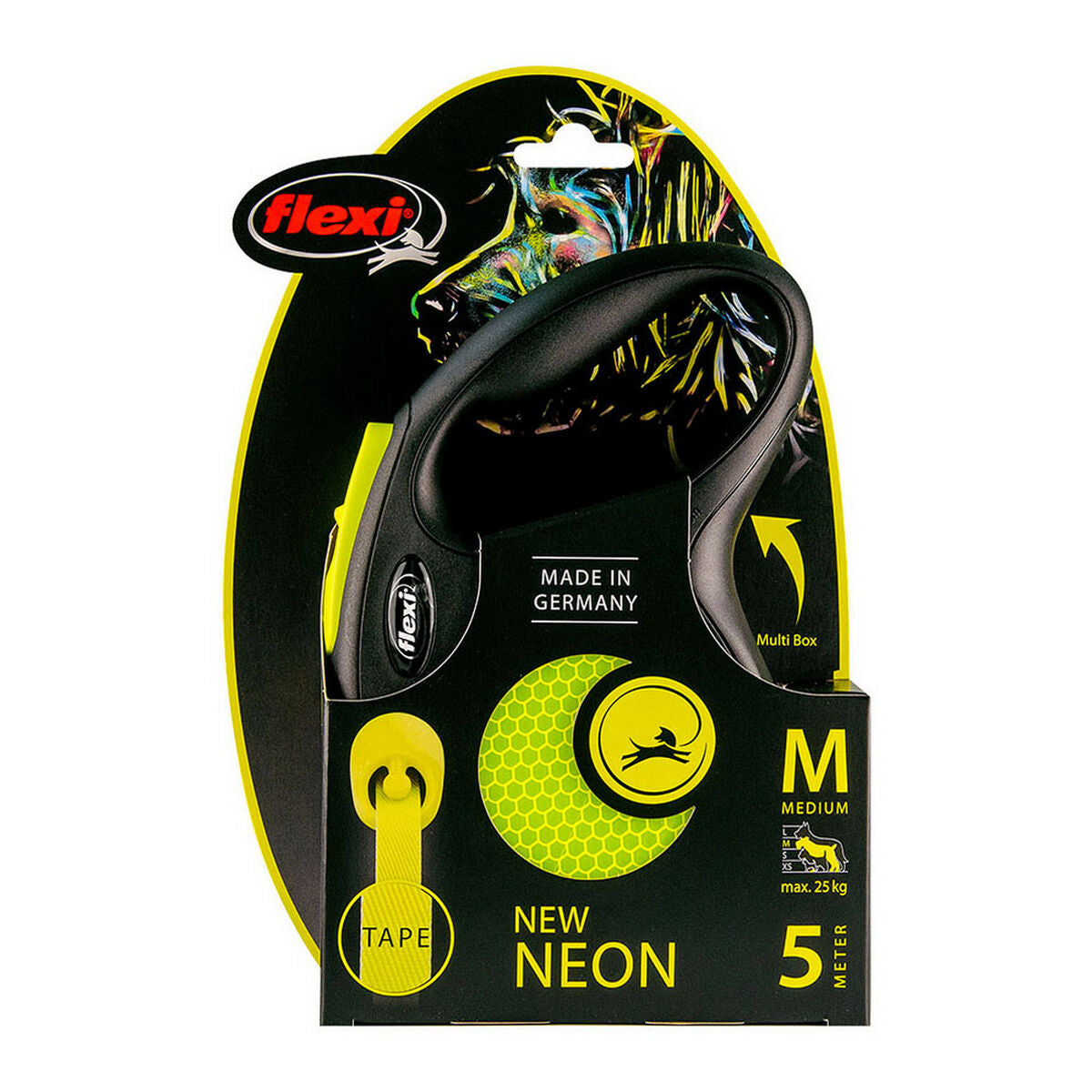 Flexi Hundeleine Flexi New Classic Neon 5 M S