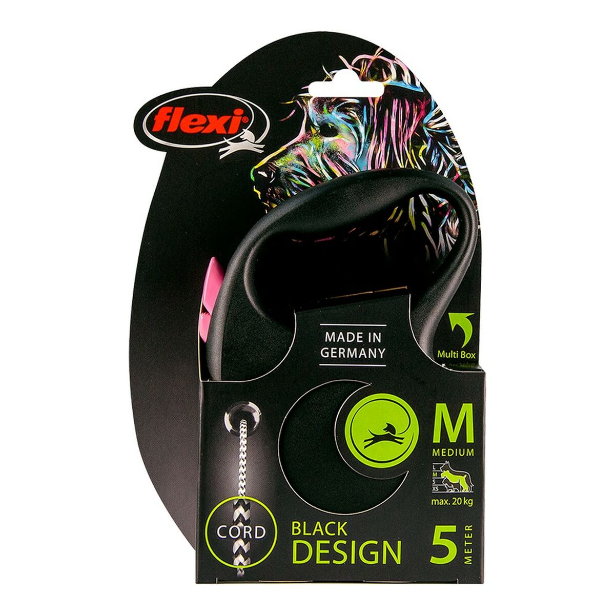 Flexi Hundeleine Flexi Black Design 5 M Rosa Xs