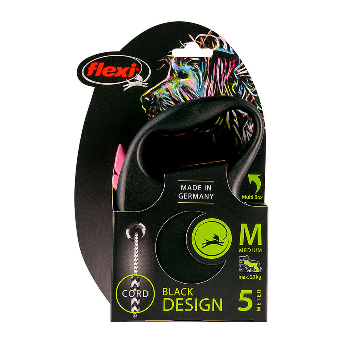 Flexi Hundeleine Flexi Black Design 5 M Rosa S