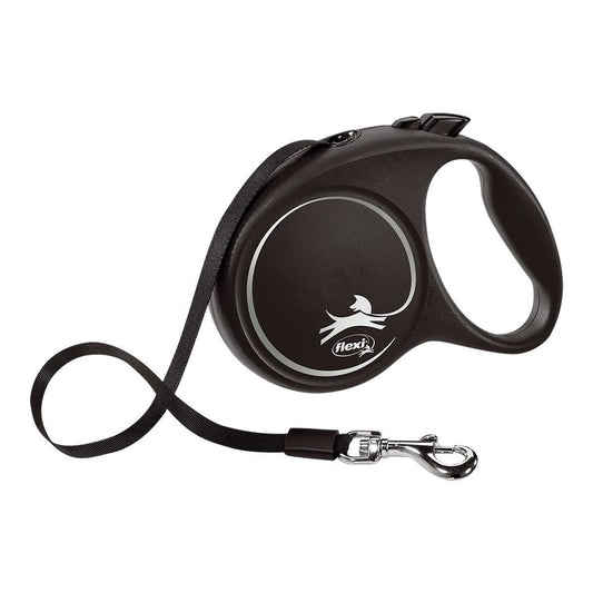 Flexi Hundeleine Flexi Black Design 5 M Silberfarben M