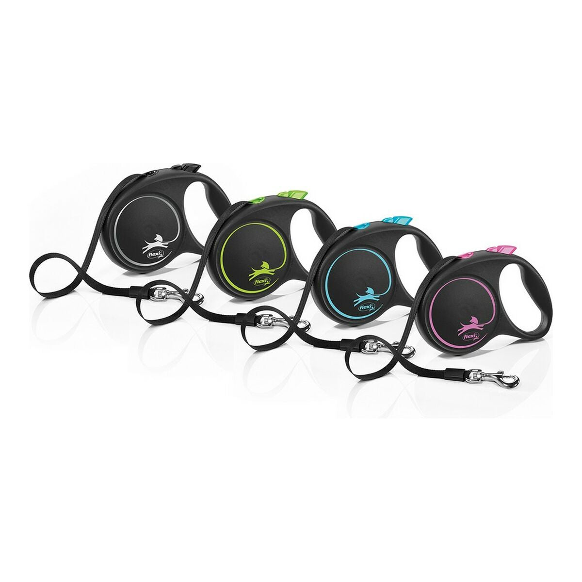 Flexi Hundeleine Flexi Black Design 5 M Blau M