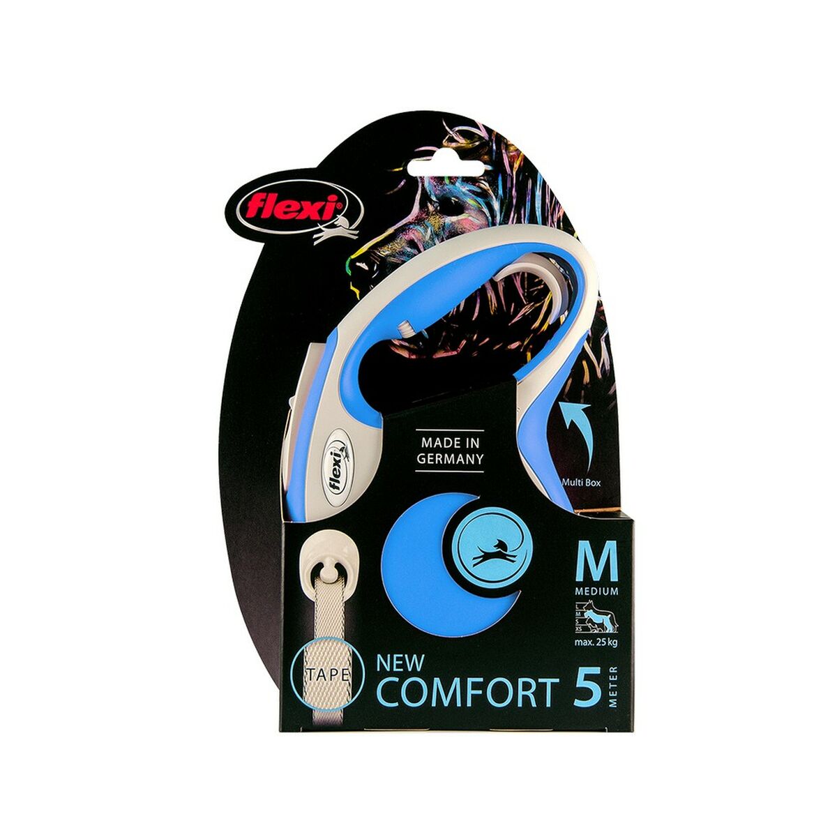 Flexi Hundeleine Flexi New Comfort L Blau (5 M)