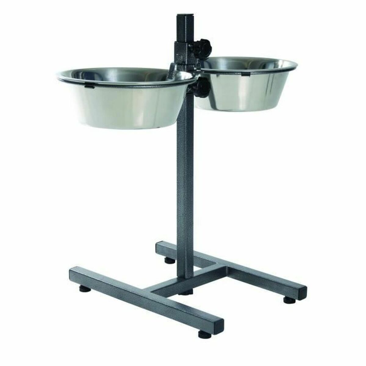 Trixie Futternapf Für Hunde Trixie 24922 Double 2,8 L Ø 24 Cm Edelstahl
