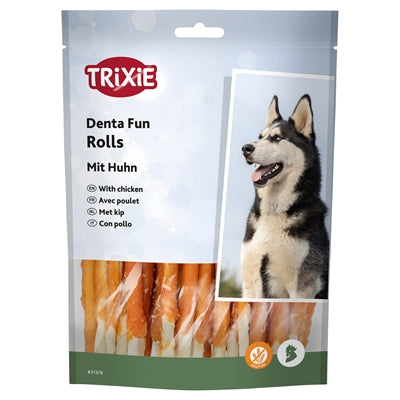 Trixie Denta Fun Chicken Kaurollen
