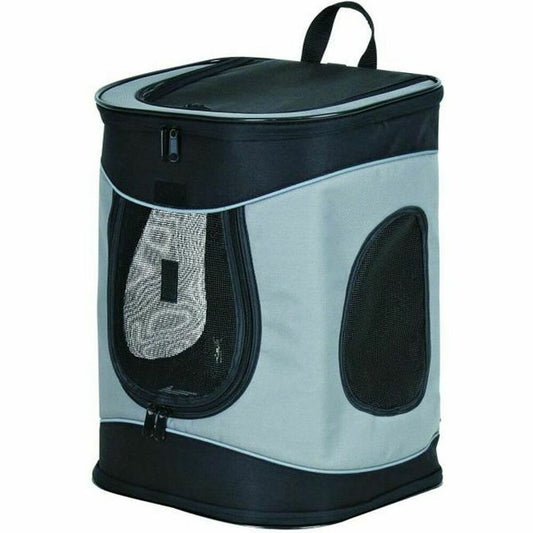 Trixie Rucksack Für Haustiere Trixie Timon Schwarz Grau 34 X 44 X 30 Cm