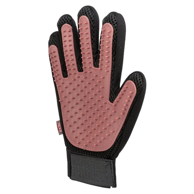 Trixie Pflegehandschuh Mesh Material / Tpr Rosa / Schwarz