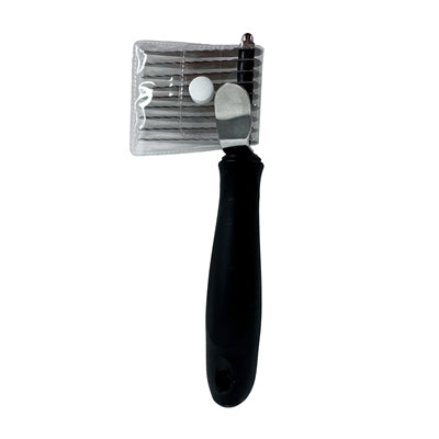 Tools-2-Groom Tools-2-Gewachsener Velcro-Kamm Kunststoffgriff