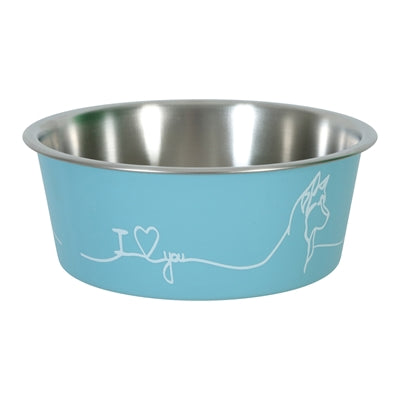 Zolux Liebe Futternapf Hund Blau