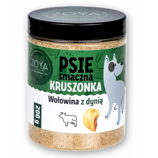 Zoya Hundesnack Zoya Beef And Pumpkin Crumble Rind Und Kalbfleisch 200 G