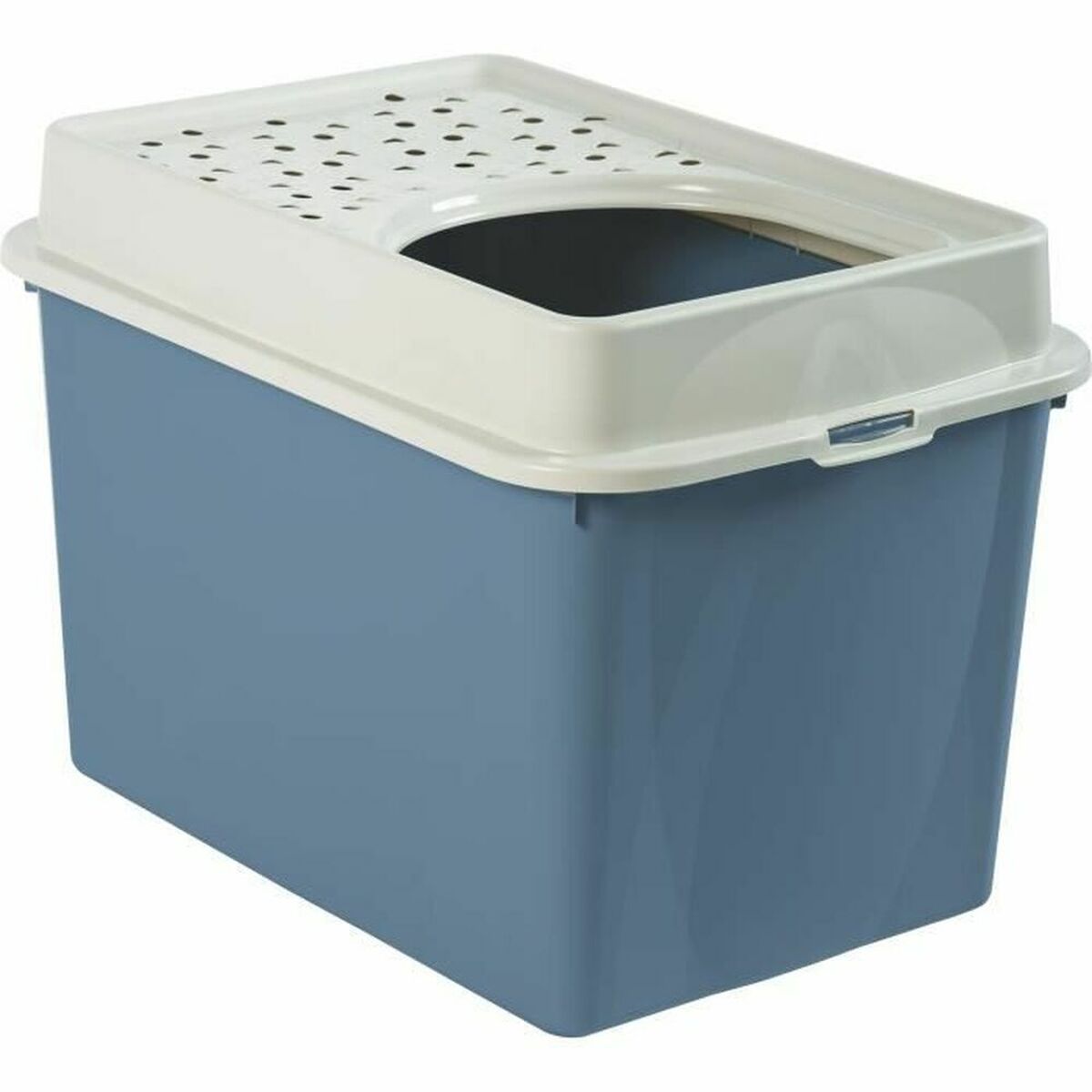 Rotho My Pet Katzentoilette Rotho My Pet Berty 57 X 40 X 33 Cm Blau/Weiß