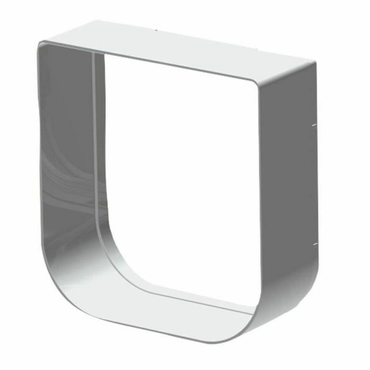 Ferplast Verlängerungsrohr Ferplast Katzenklappe 15,5 X 16 X 5 Cm Weiß