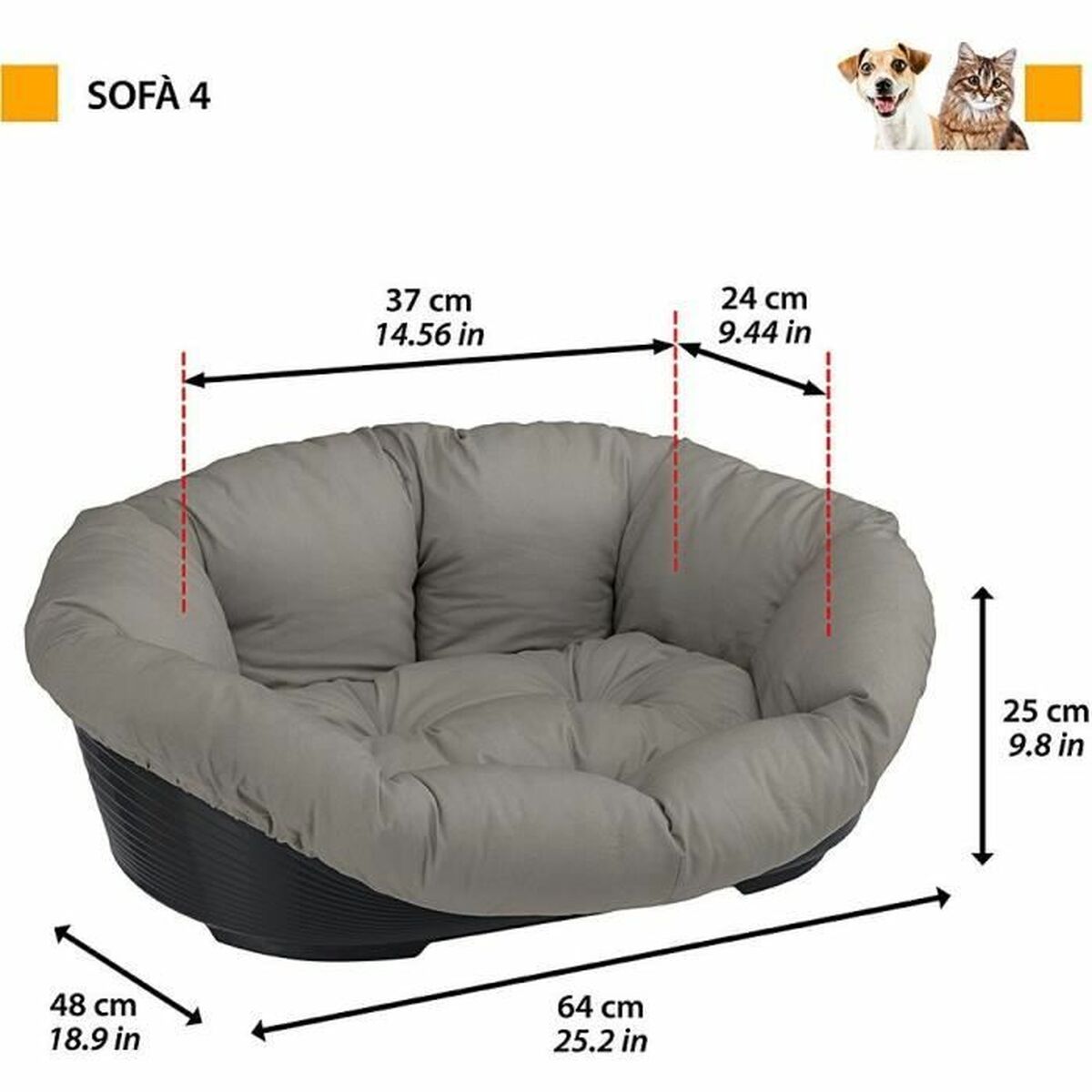 Ferplast Hundebett Ferplast