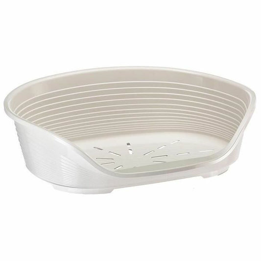 Ferplast Hundebett Ferplast Siesta Deluxe 61,5 X 45 X 21,5 Cm Weiß
