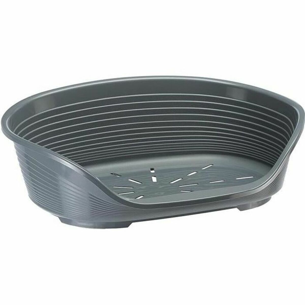 Ferplast Hundebett Ferplast Siesta Deluxe 6 Dunkelgrau 70,5 X 52 X 23,5 Cm