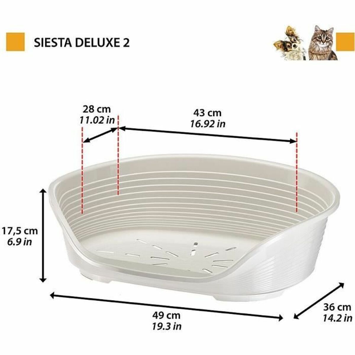 Ferplast Hundebett Ferplast