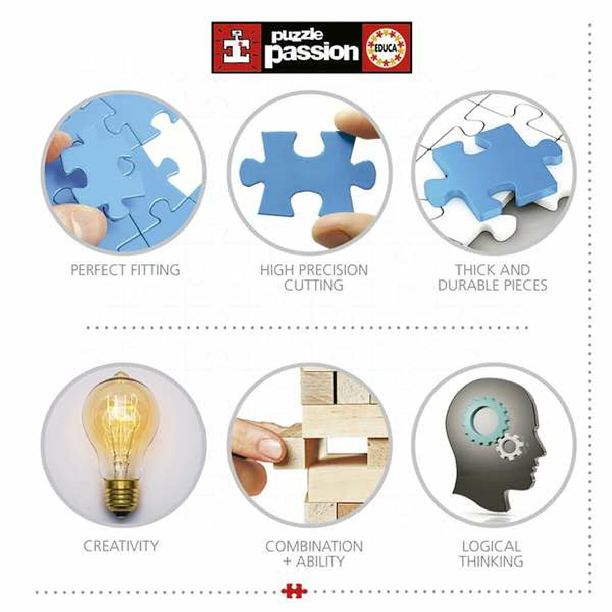 Educa Puzzle Educa Hase 12 Stücke 16 Stücke 20 Stücke 25 Stücke (4 Stück)