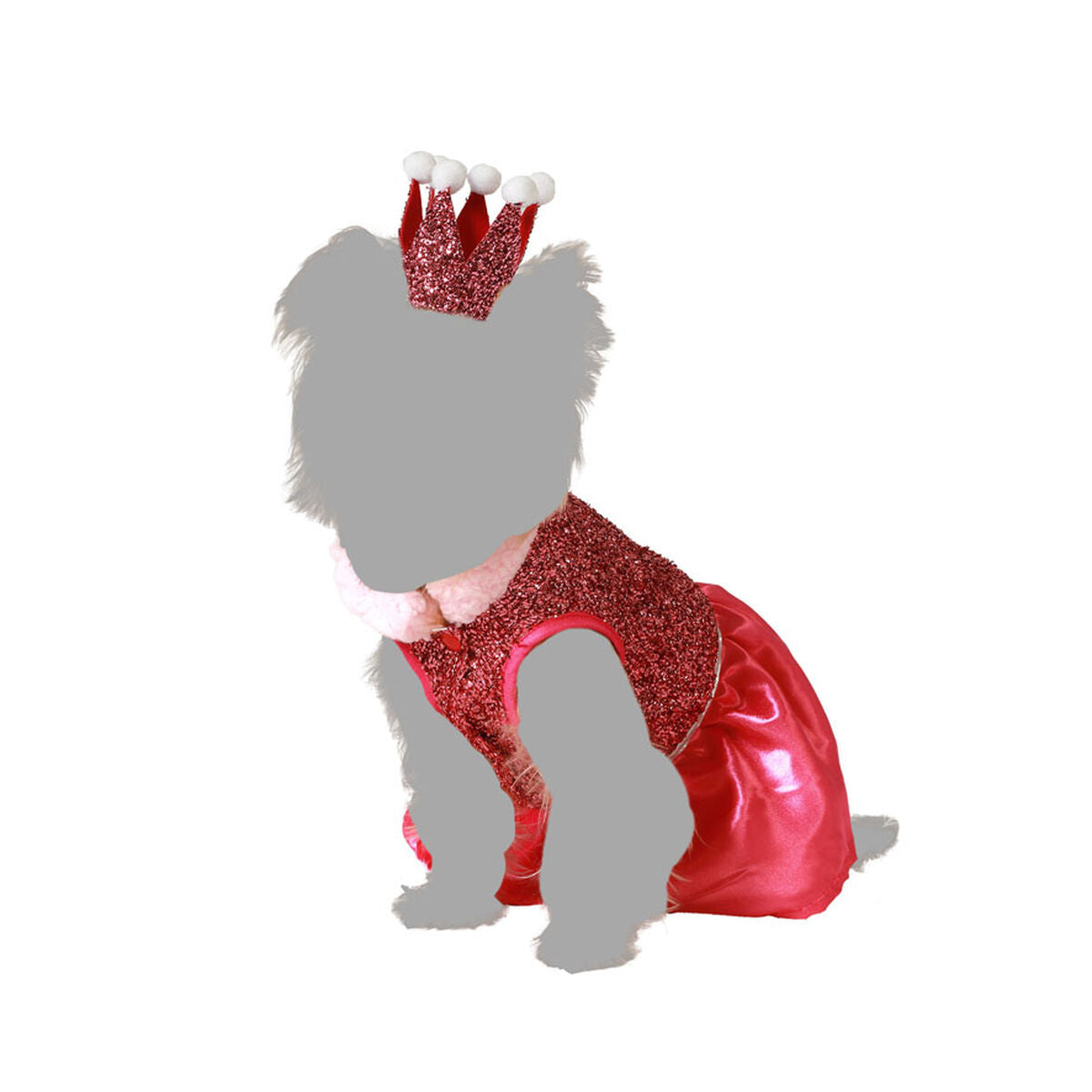 Bigbuy Pets Hundekostüm Größe L Prinzessin