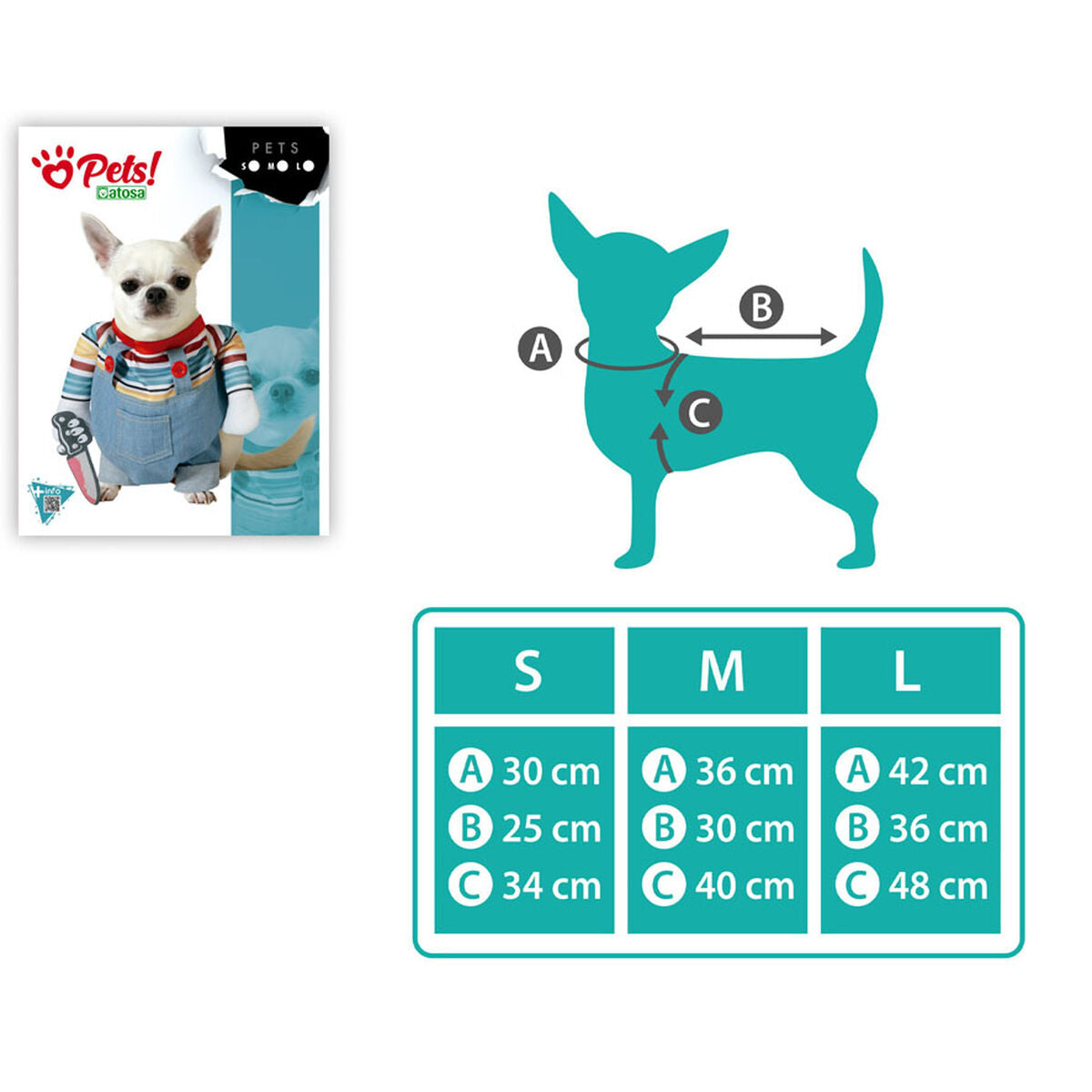 Bigbuy Pets Hundekostüm S