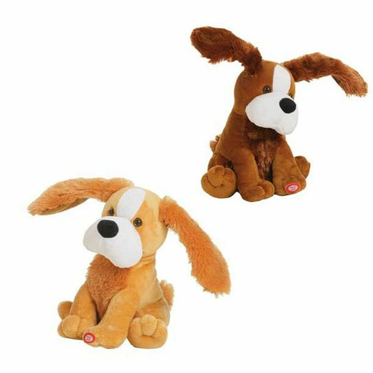 Bigbuy Fun Plüschtier Hund Ohren Beweglichen 25 Cm