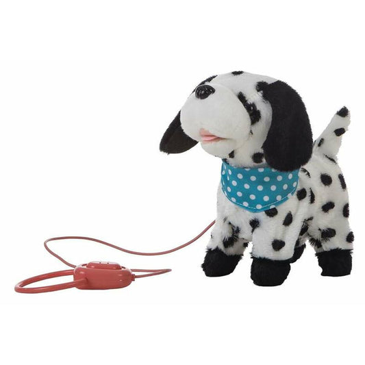 Bigbuy Kids Plüschtier Mit Klang Dalmatiner Hund Musikalisch 24 Cm