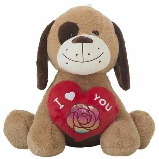 Bigbuy Kids Plüschtier Amour Herz Hund
