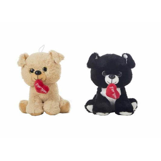 Bigbuy Kids Plüschtier For You Hund 20 Cm Herz