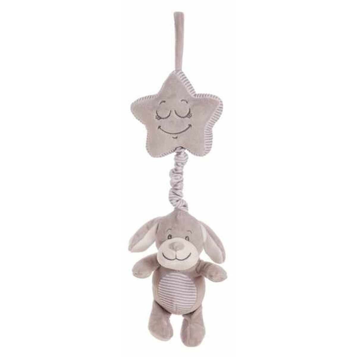 Bigbuy Kids Plüschtier Mit Integrierter Rassel Coco 30 Cm Hund