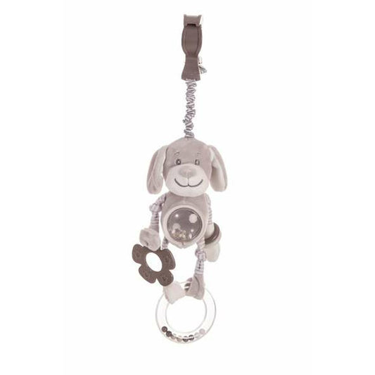 Bigbuy Kids Plüschtier Mit Integrierter Rassel Coco Hund 28 Cm