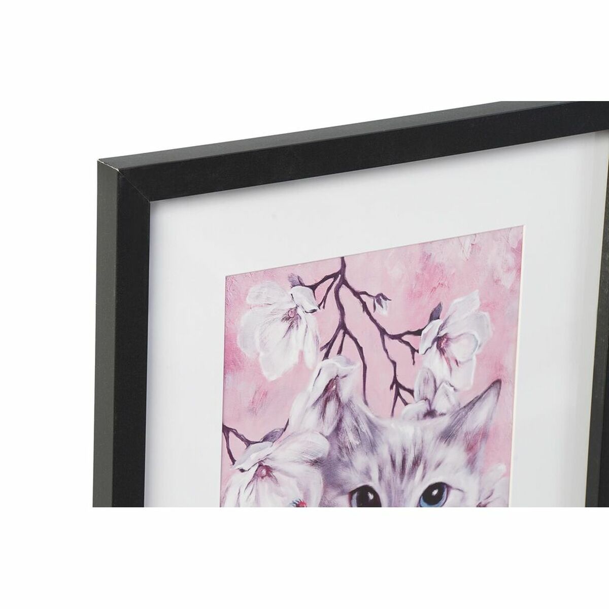 Dkd Home Decor Bild Dkd Home Decor Katzen (35 X 2,5 X 45 Cm) (35 X 2 X 45 Cm) (4 Stück)