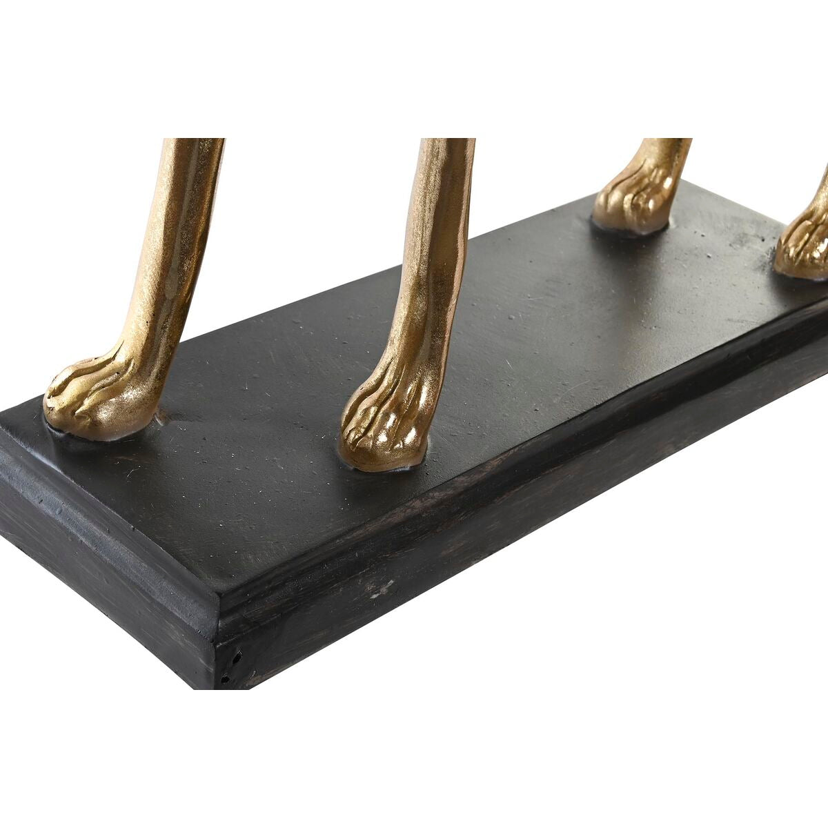 Dkd Home Decor Deko-Figur Dkd Home Decor 44,5 X 17 X 65,5 Cm Schwarz Gold Hund