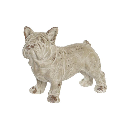 Dkd Home Decor Deko-Figur Dkd Home Decor Antiker Finish Grau Harz Hund (19 X 39 X 28,5 Cm)