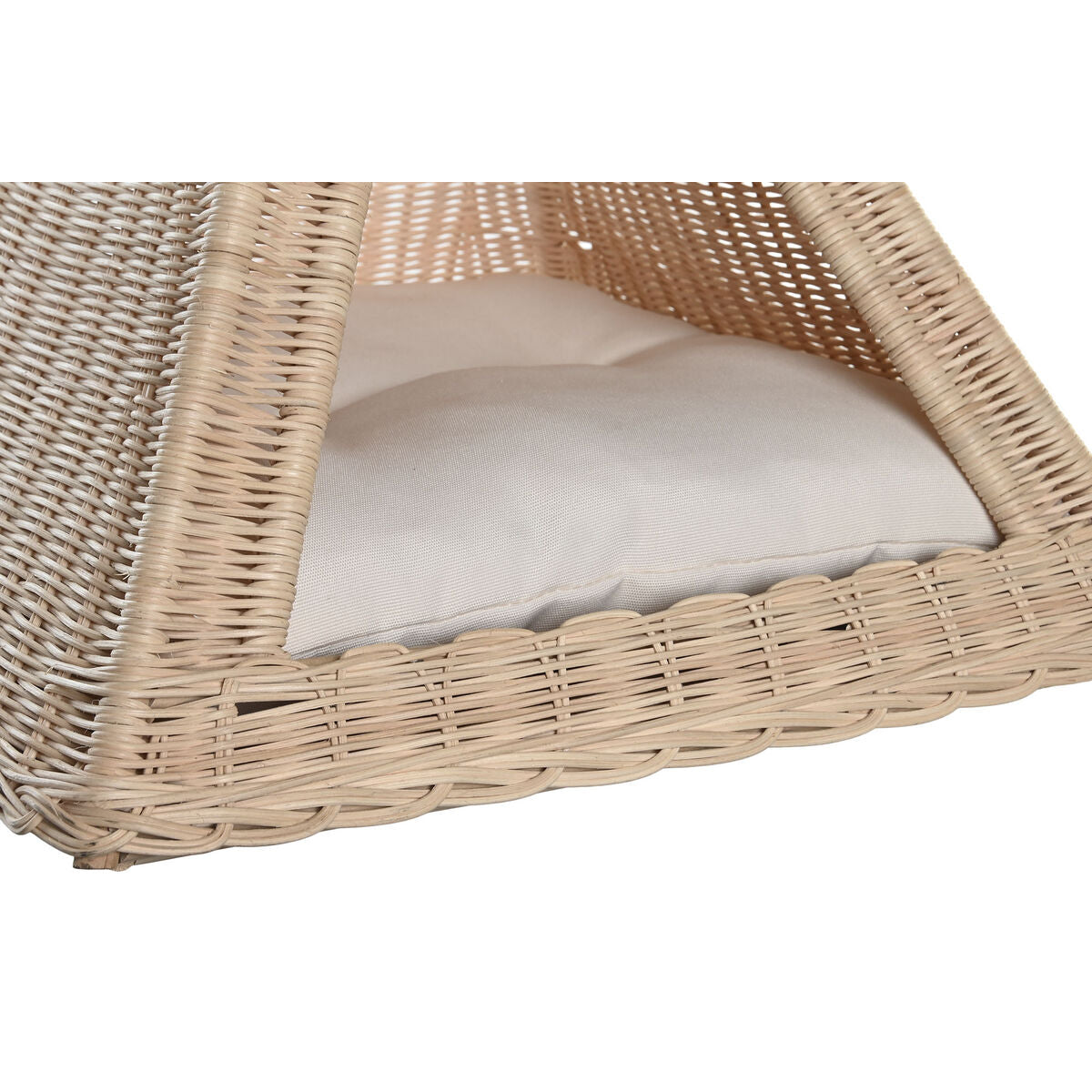 Dkd Home Decor Haustierbettchen Dkd Home Decor Natürlich Rattan 45 X 45 X 45 Cm