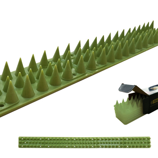 Bigbuy Garden Sicherheitsbarriere Katzen 50 Cm Grün 6 Stücke