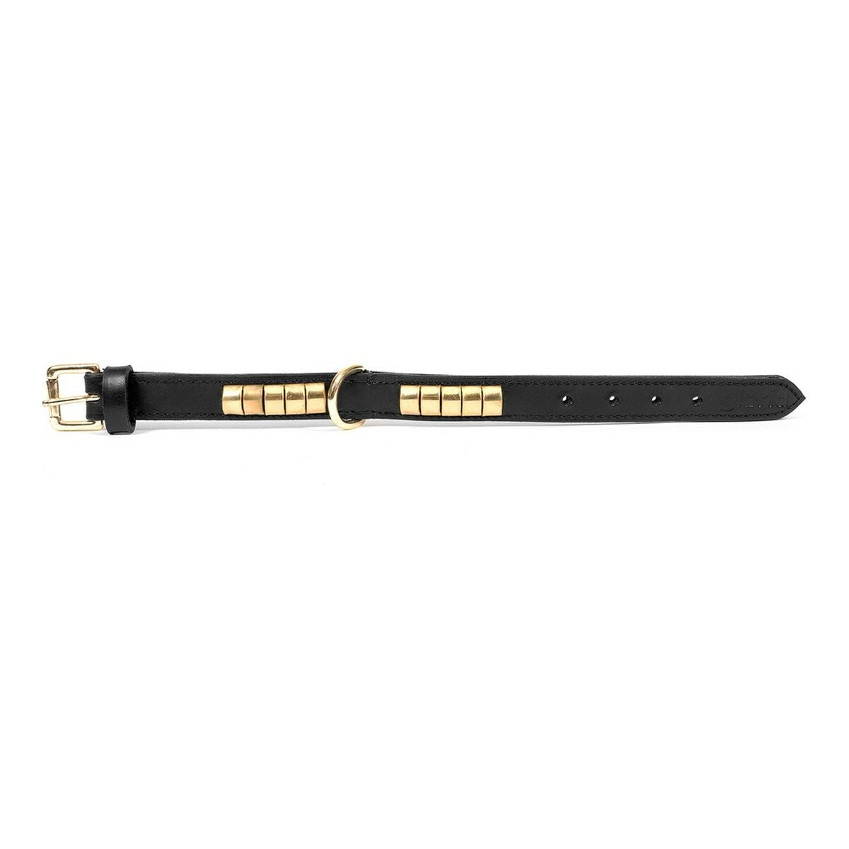 Gloria Hundehalsband Gloria Duna Schwarz Gold 50 Cm (50 X 2,5 Cm)