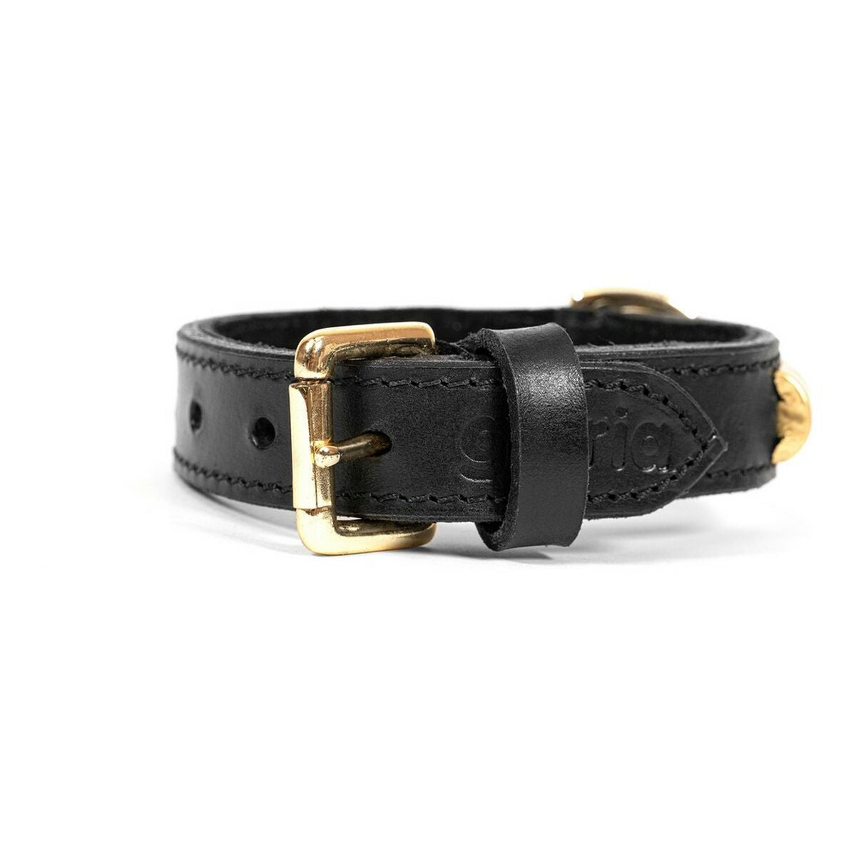 Gloria Hundehalsband Gloria Duna Schwarz Gold 60 Cm (60 X 2.5 Cm)