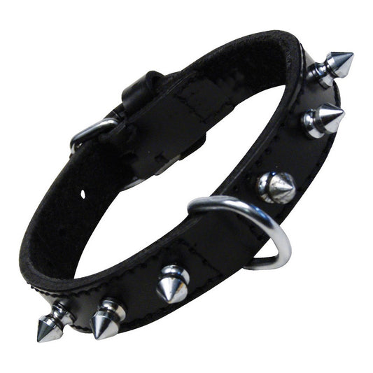 Gloria Hundehalsband Gloria Schwarz Spieße 40 Cm