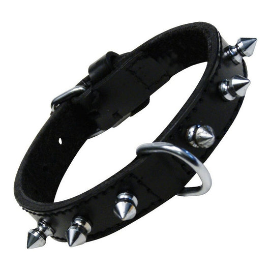Gloria Hundehalsband Gloria Schwarz Spieße 45 Cm