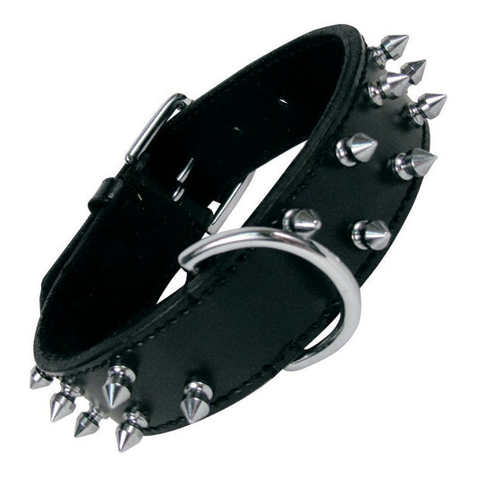 Gloria Hundehalsband Gloria Schwarz Spieße 45Cm