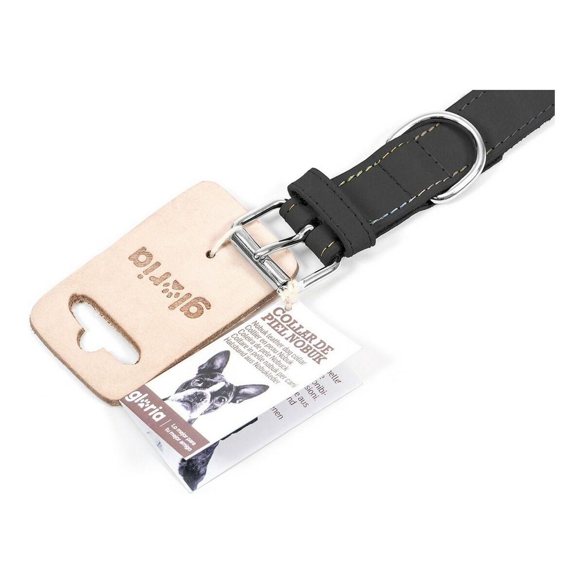 Gloria Hundehalsband Gloria Oasis 45Cm Schwarz (45 X 1,8 Cm)