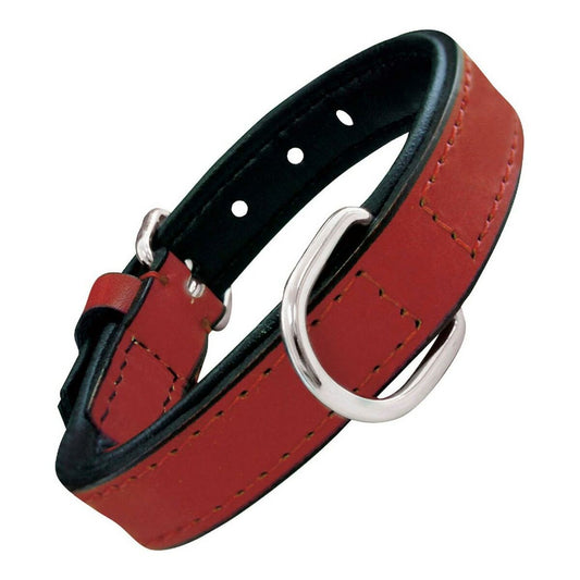 Gloria Hundehalsband Gloria Polsterung Rot 30 Cm (30 X 1,5 Cm)