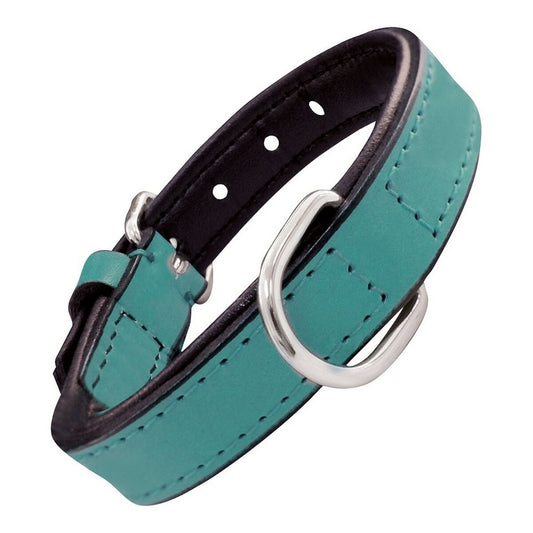 Gloria Hundehalsband Gloria Polsterung Turquoise 30 Cm (30 X 1,5 Cm)