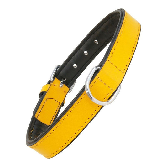 Gloria Hundehalsband Gloria Polsterung Gelb 35 Cm (35 X 1,5 Cm)