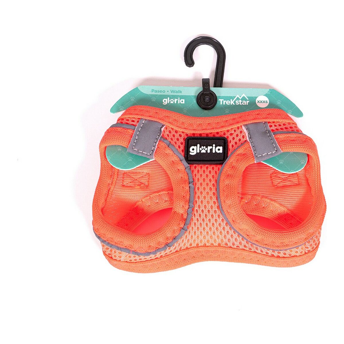 Gloria Hundegeschirr Gloria Air Mesh Trek Star Einstellbar Orange (18-20 Cm)